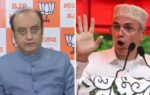 bjp mp sudhanshu trivedi and jammu and kashmir cm omar abdullah