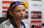chennai india women39s captain harmanpreet kaur addresses a press conference ahe