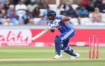 chester le street england jul 01 ani india39s sanju samson plays a shot dur