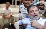 congress protested outside pm residence