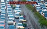 delhi police issues traffic advisory ahead of cjp march