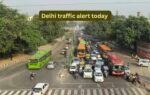 delhi traffic alert today