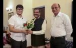 dharmendra pradhan meets panshul bansal