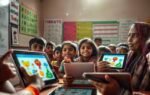 engaged learners in indian classroom