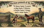 german proverb of the day ai generated image