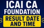 icai ca foundation may 2026 result today at 11 am