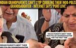 indian grandparents meet their indo polish granddaughter