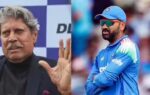 kapil dev and rohit sharma photos from pti and ani