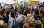 lathi charge neet protesters