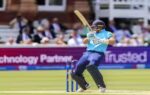 london england jul 19 ani england39s joe root plays a shot during 3rd odi a