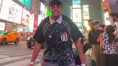 mumbai creator set out to find 100 indians in times square