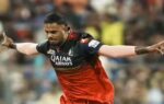 mumbai royal challengers bengaluru39s yash dayal celebrates the dismissal of mum
