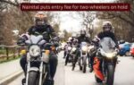 nainital puts entry fee for two wheelers on hold
