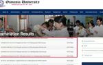 osmania university releases ug cbcs results