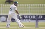 pakistan39s babar azam reacts after he is bowled out by bangladesh39s nahid rana d