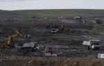 photos of open pit coal mining in china