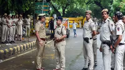 police deployment at jantar mantar during cjp protest representative image