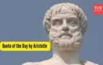 quote of the day by aristotle