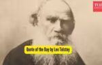 quote of the day by leo tolstoy