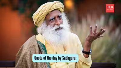 quote of the day by sadhguru the whole world is busy trying to be better than someone else
