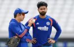 shreyas iyer amp gautam gambhir photo x
