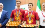 spain stars fabin ruiz and gavi receive bodyweight in tomatoes