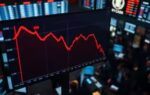 stock market ends in red
