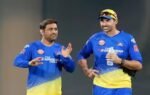 thiruvananthapuram chennai super kings captain ms dhoni and team coach stephen