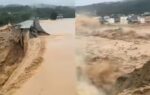 watch typhoon maysak breaks dam wall in china kills 2 and forces thousands to evacuate