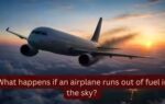 what happens if an airplane runs out of fuel in the sky
