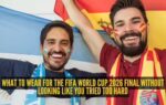 what to wear for argentina vs spain