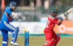 zimbabwe captain sikandar raza on the right ani photo