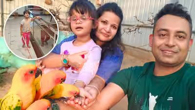 aeny mishra with her mother lopamudra kar and father jyotiranjan mishra