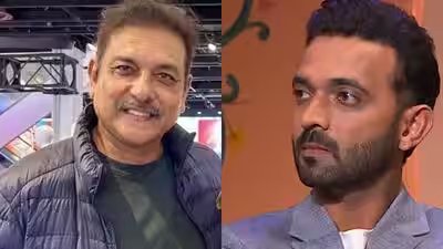 ajinkya rahanes hilarious ravi shastri mimicry steals the show