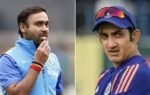 amit mishra and gautam gambhir