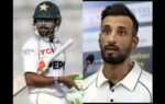 babar azam replaces shan masood as pakistan test captain