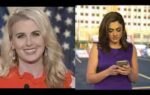 cnn reporter kristen holmes right asked a question to president donald trump about natalie harp