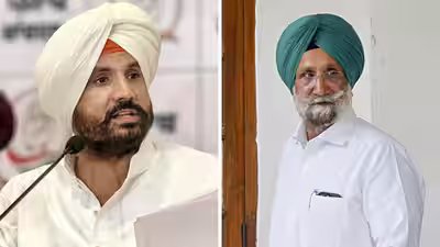 congress punjab unit chief amrinder raja singh warring and sukhjinder randhawa