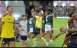 cristiano ronaldo watches on as 10 man al nassr produce stunning comeback against al ettifaq