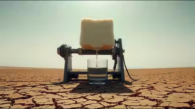 desperate water extraction machine