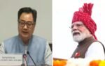 file photo union minister kiren rijiju and pm modi