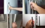 fridge door handles getting sticky