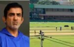 gautam gambhirs visit to galle photo by pti and timesofindia