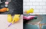 how to clean grout naturally