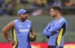 india39s assistant coach ten doeschate and fielding coach t dilip before the star