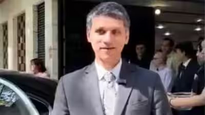 indian ambassador rudra gaurav shresths farsi farewell from tehran goes viral