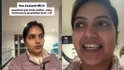 indian woman in newzealand hails indian medical system