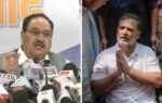jp nadda and rahul gandhi
