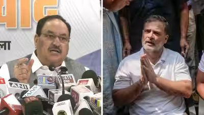 jp nadda and rahul gandhi