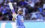 london england jul 19 ani india39s rohit sharma celebrates his century duri
